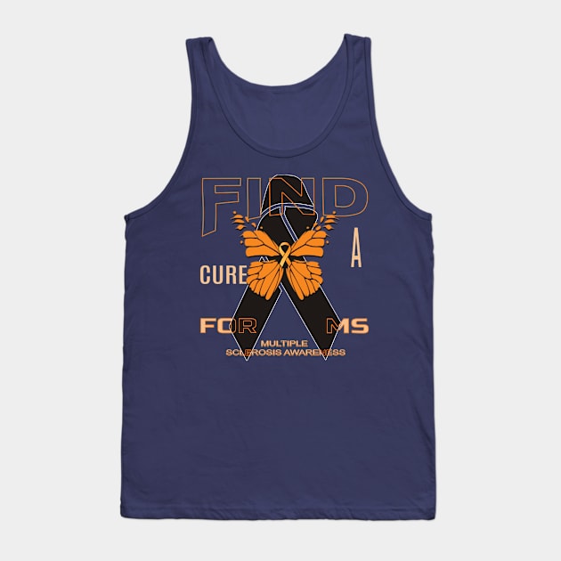 Multiple Sclerosis Awareness Tank Top by TeeText